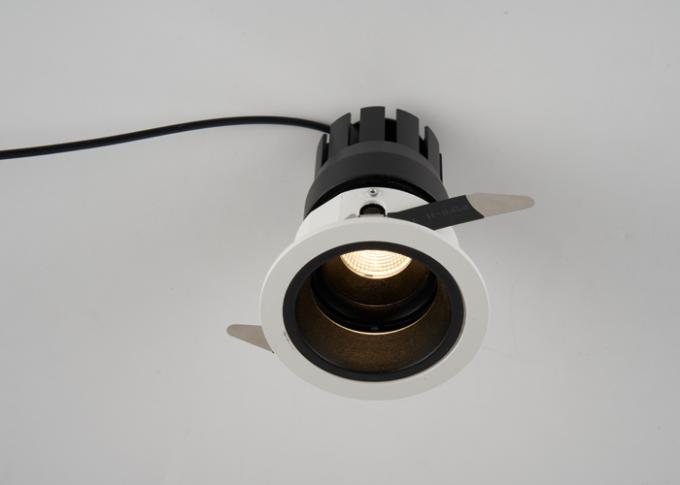 Arruela Downlight branca/do preto diodo emissor de luz da parede com o motorista de LIFUD ou de TRIDONIC
