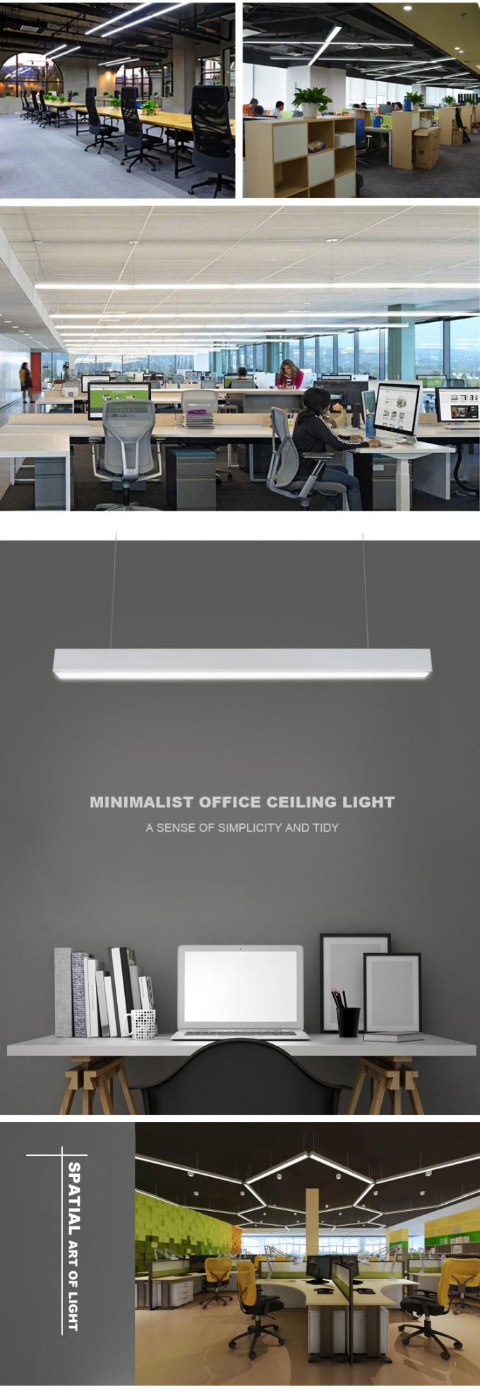 Olho - iluminação linear amigável do diodo emissor de luz de 90% PMMA para o motorista esperto dos escritórios disponível